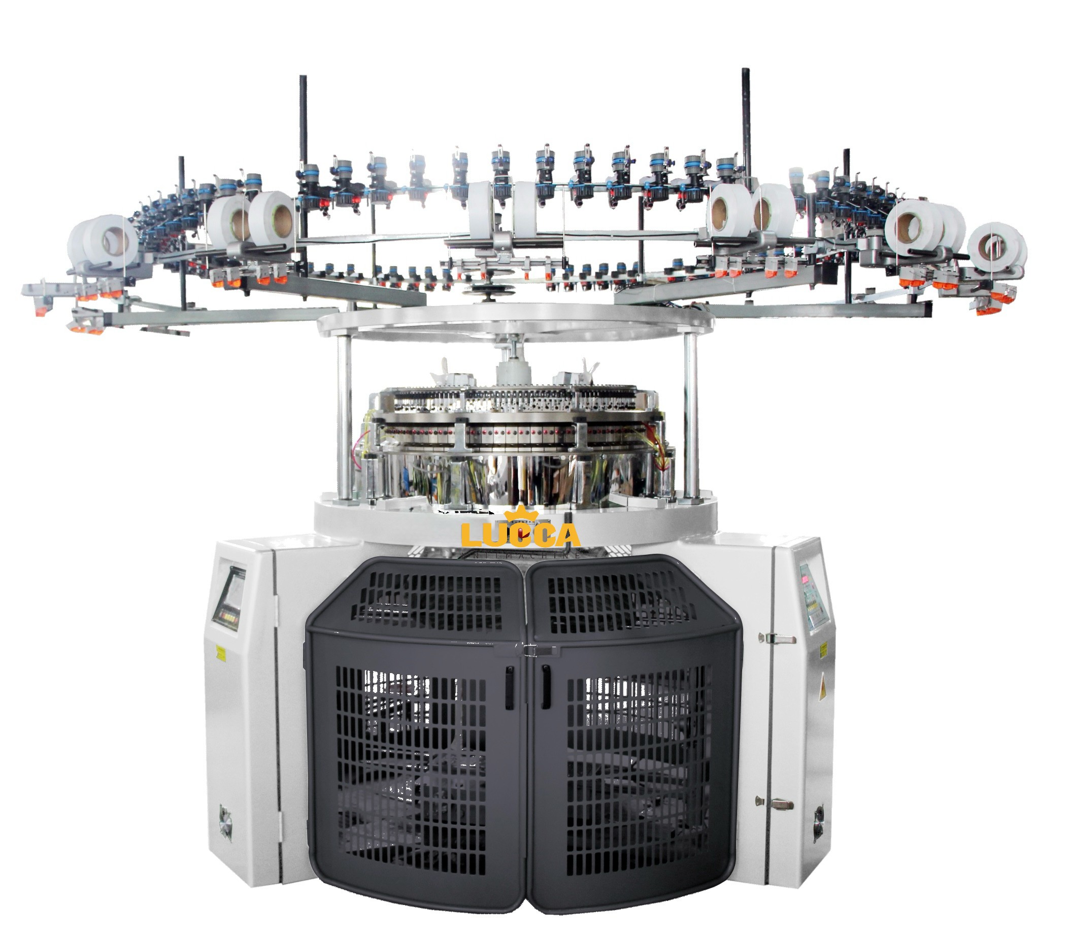 Single Jersey Computerized Jacquard Textile Machine